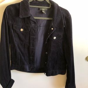 Forever 21 Corduroy Navy Jacket